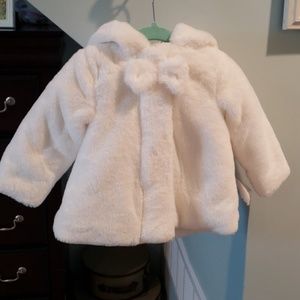 Little Me Faux Fur 18 Month Coat